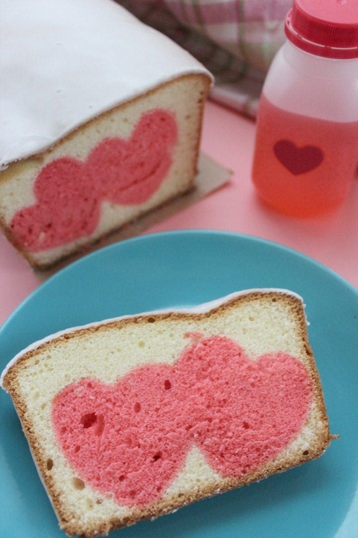 Hidden Hearts Pound Cake Recipe