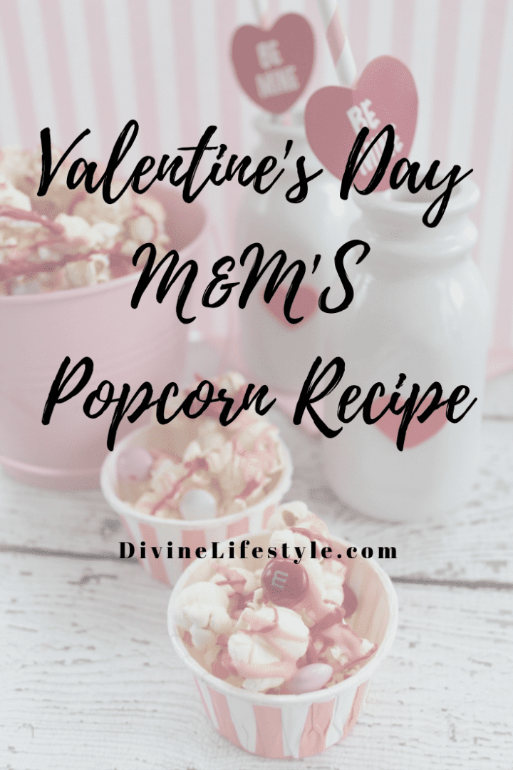 Valentine's Day M&amp;M'S Popcorn Recipe Candy Class Party