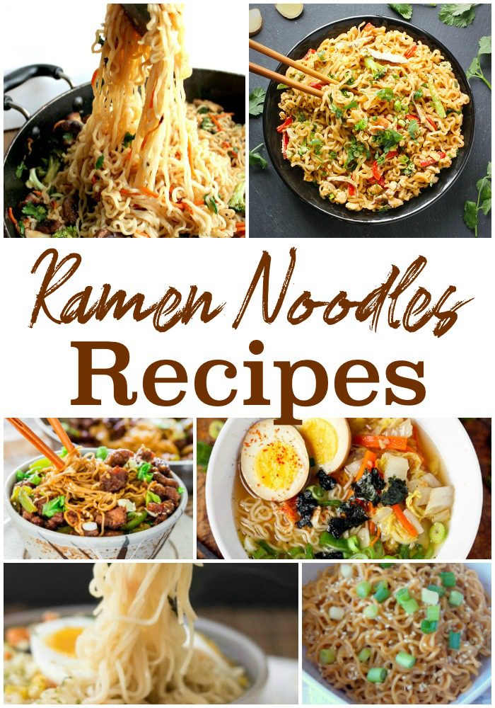 Ramen Noodle Bowl Recipes