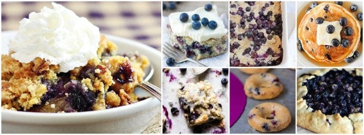 17 Recipes with Blueberries