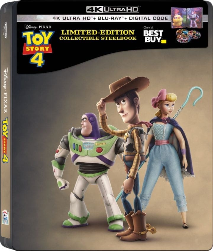 Get the Toy Story 4 4K Blu-Ray Collectible SteelBook and more at Best Buy #ToyStory4 #BestBuy
