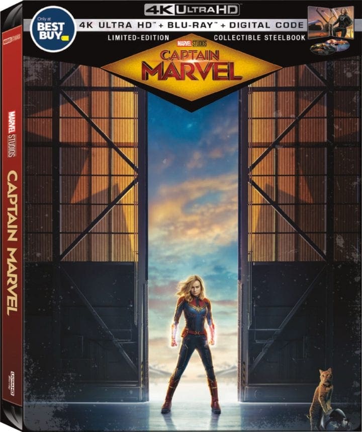 Captain Marvel Exclusive Steel Book and Movie at Best Buy #CaptainMarvel