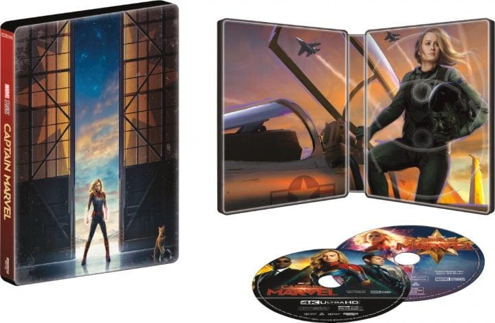 CAPTAIN MARVEL Exclusive Steel Book and Movie at Best Buy #CaptainMarvel