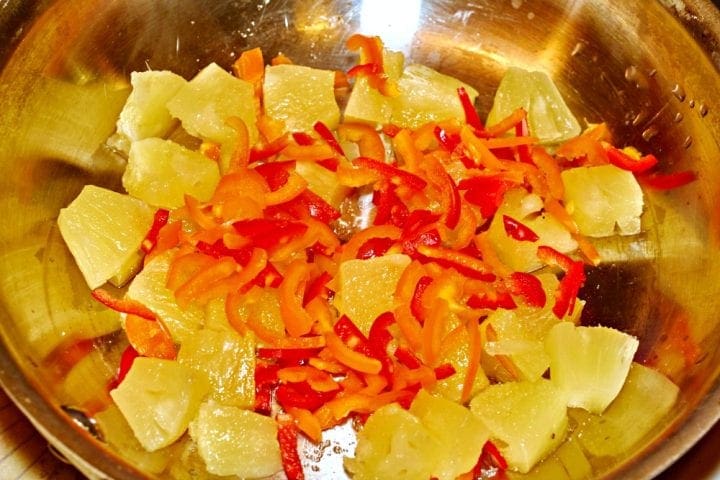 Pineapple Chicken Satay Appetizer Recipe 7