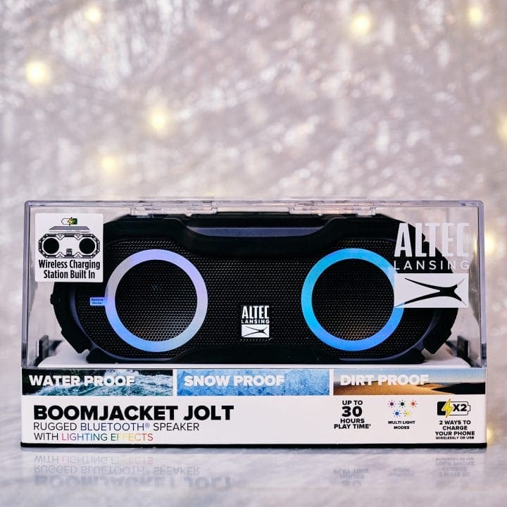 Altec Lansing BoomJacket Jolt Portable Bluetooth Speaker #myalteclansing #BestBuy