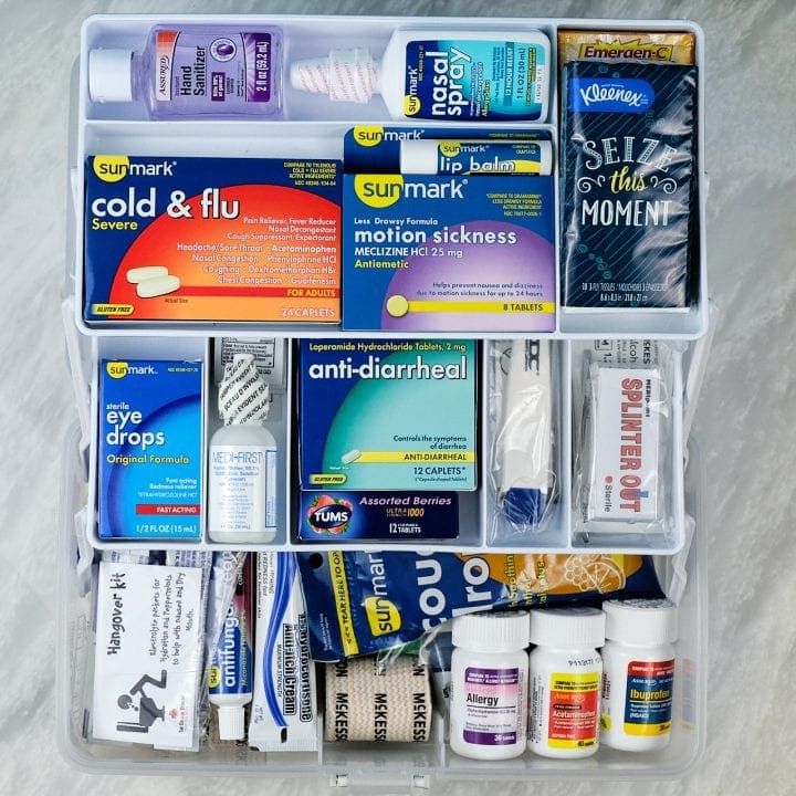 College Student First Aid Kit