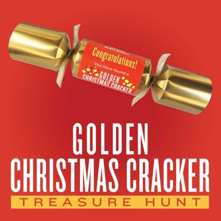 Celebrate the Season with Cost Plus World Market and Join the Golden Christmas Cracker Treasure Hunt
