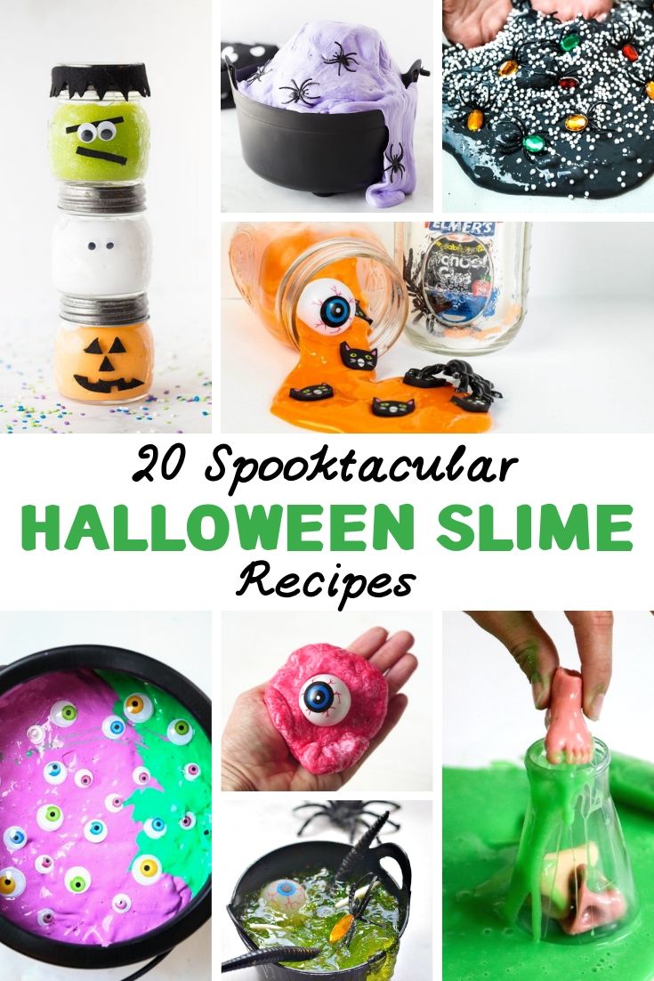 20 Halloween Slime Recipes Kids Class Party Divine Lifestyle