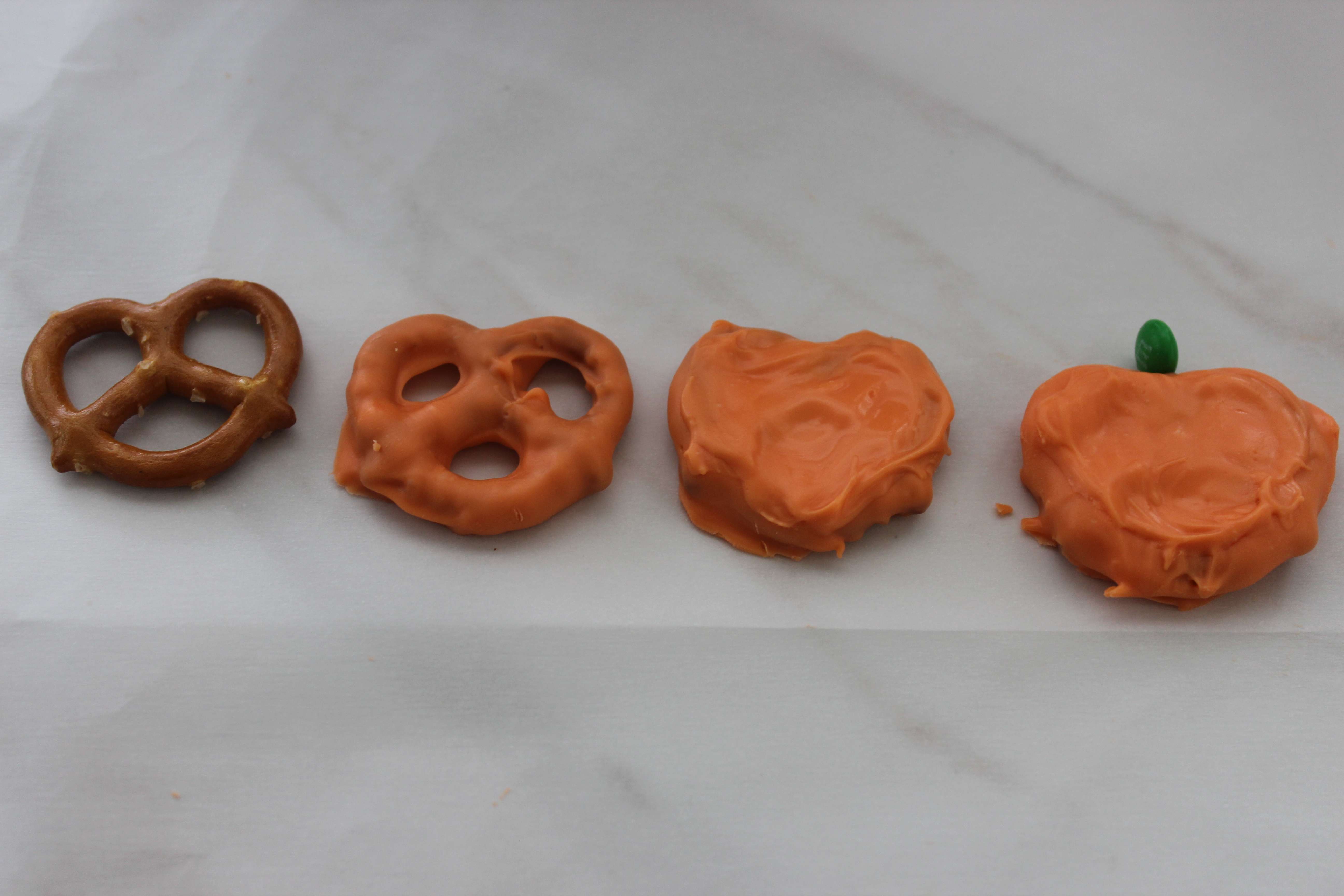 Pretzel Pumpkins