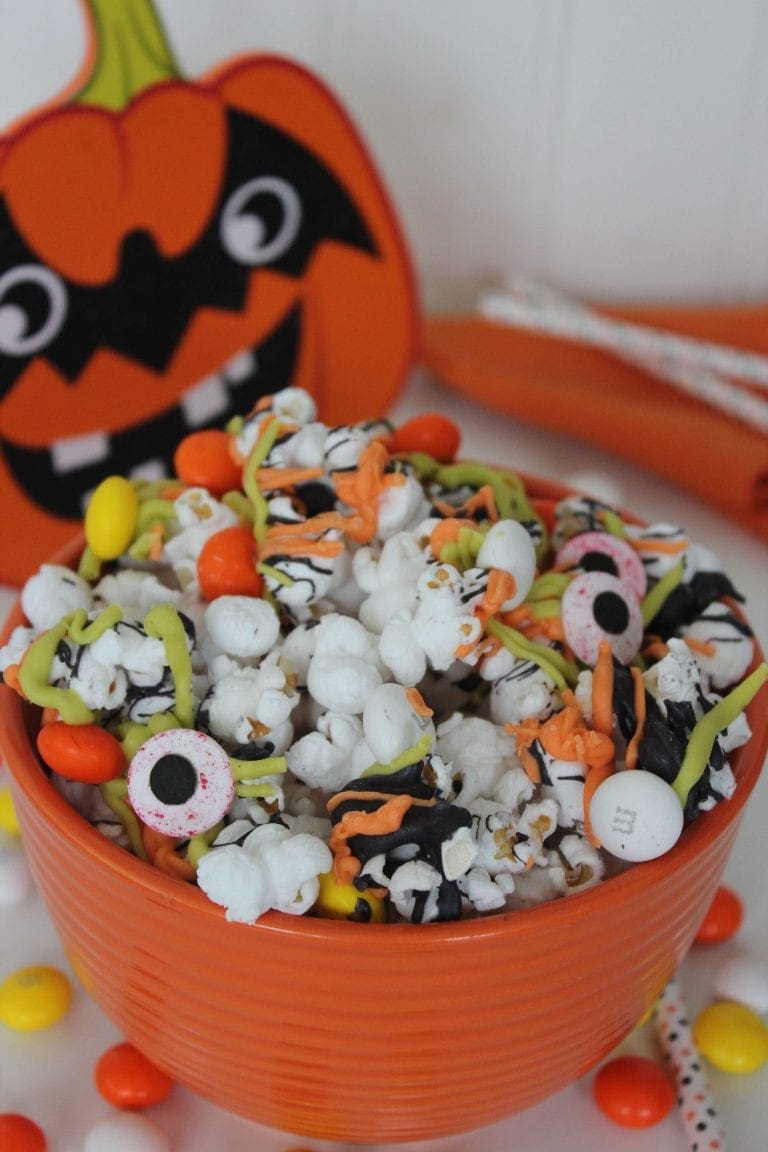 Spooky Halloween Popcorn Recipe Class Party Divine Lifestyle