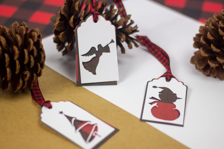 Buffalo Plaid Holiday Mini Bottle Tags Red Plaid – Paper Cute Ink