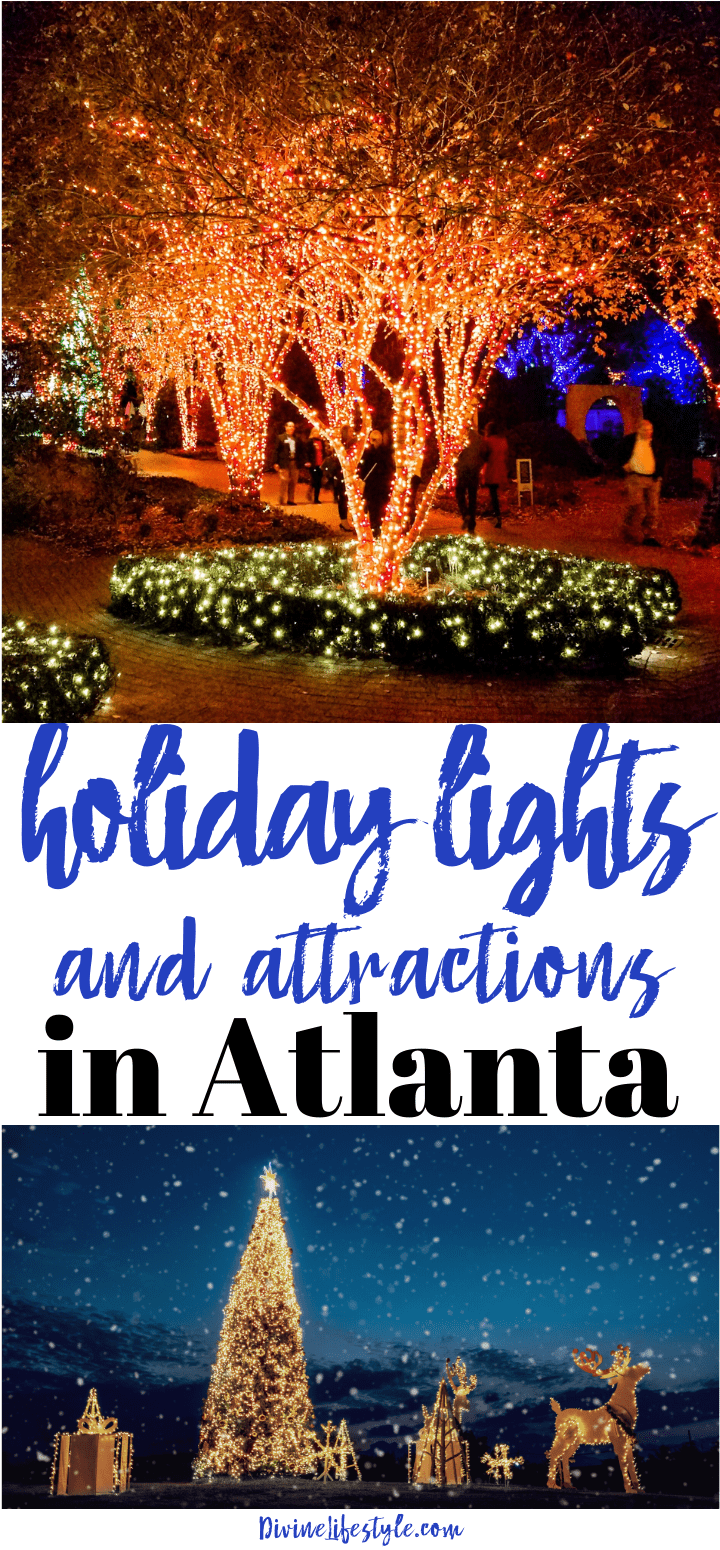 Holiday Lights and Attractions in Atlanta Christmas