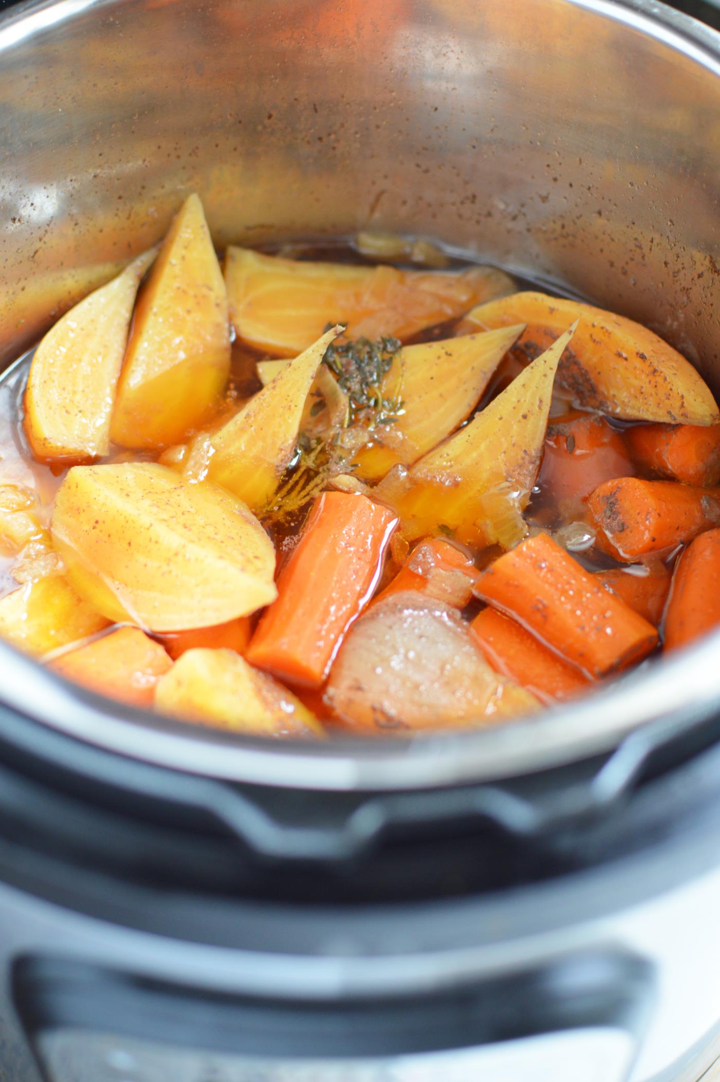 Paleo Instant Pot Beef Stew Root Vegetables Soup Divine Lifestyle