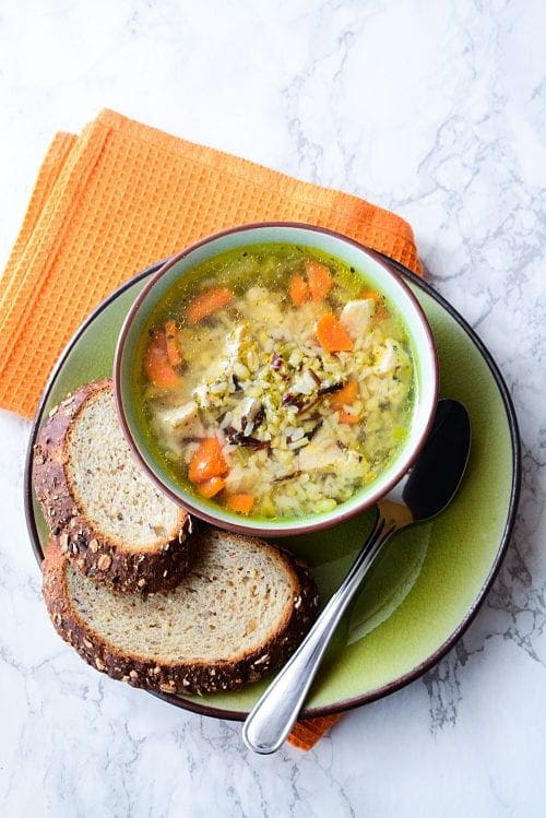 Instant Pot Chicken and Wild Rice Soup Divine Lifestyle