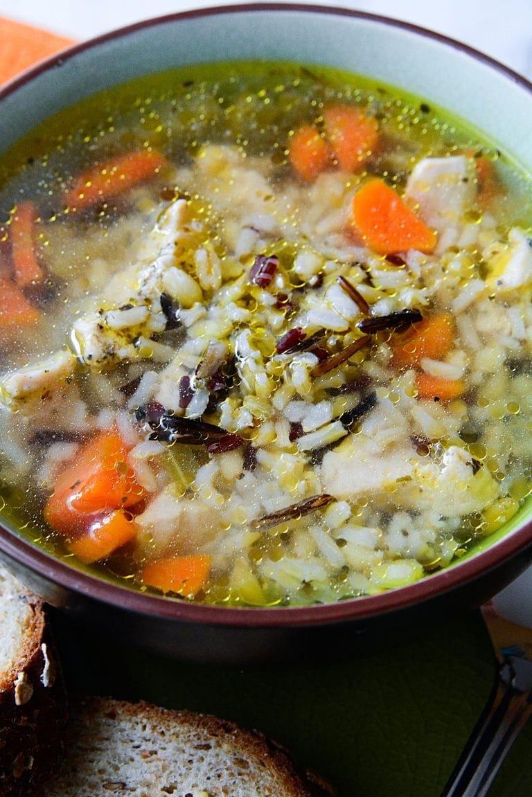 Instant Pot Chicken and Wild Rice Soup Divine Lifestyle