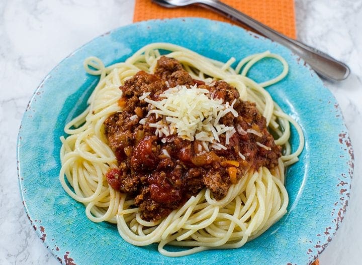 Instant Pot Spaghetti Meat Sauce