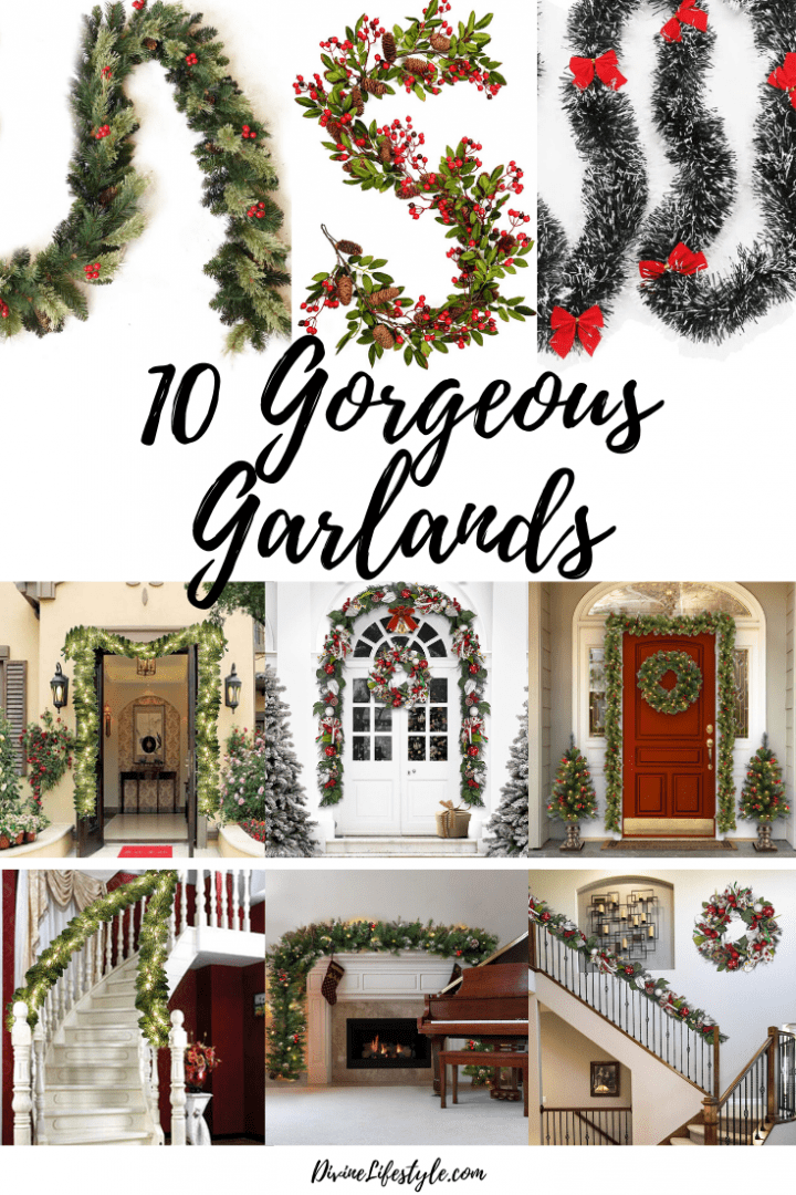 10 Gorgeous Christmas Garland Ideas