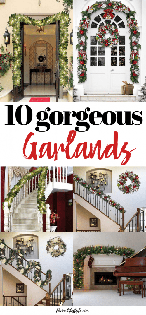 10 Gorgeous Christmas Garland Ideas