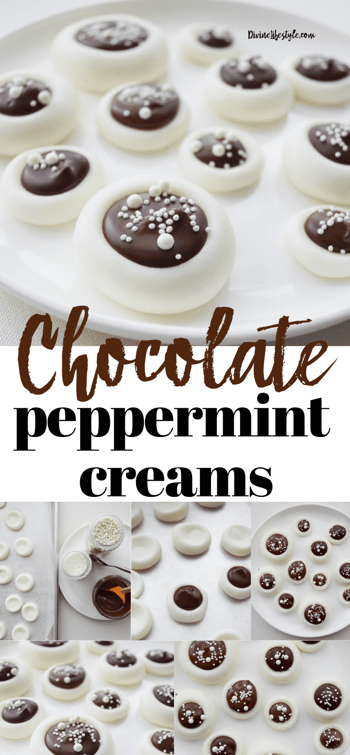 Chocolate Peppermint Creams Candy Recipe