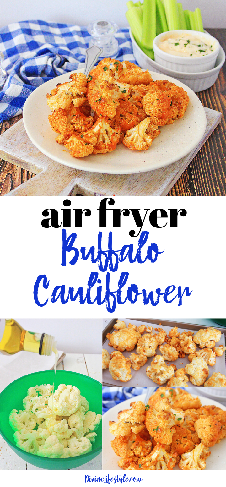  Air Fryer Buffalo Cauliflower