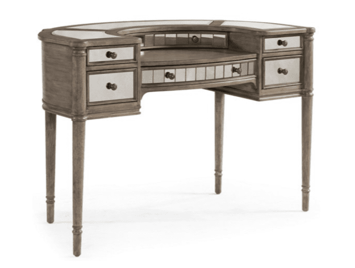 Mirrored Writing Desk Chic Sitting Room Ideas