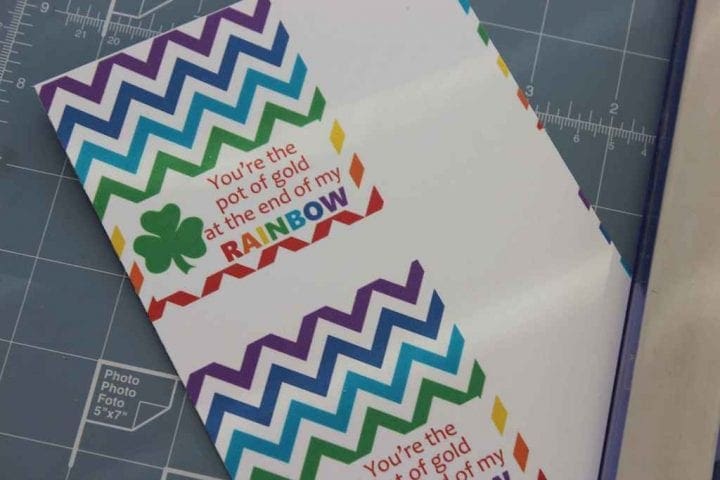 Free Printable St Patrick's Day Gift Tags for Pot of Gold Rainbow Treat Bags