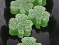 Fun St Patricks Day Food Spearmint Clover Green Gumdrops