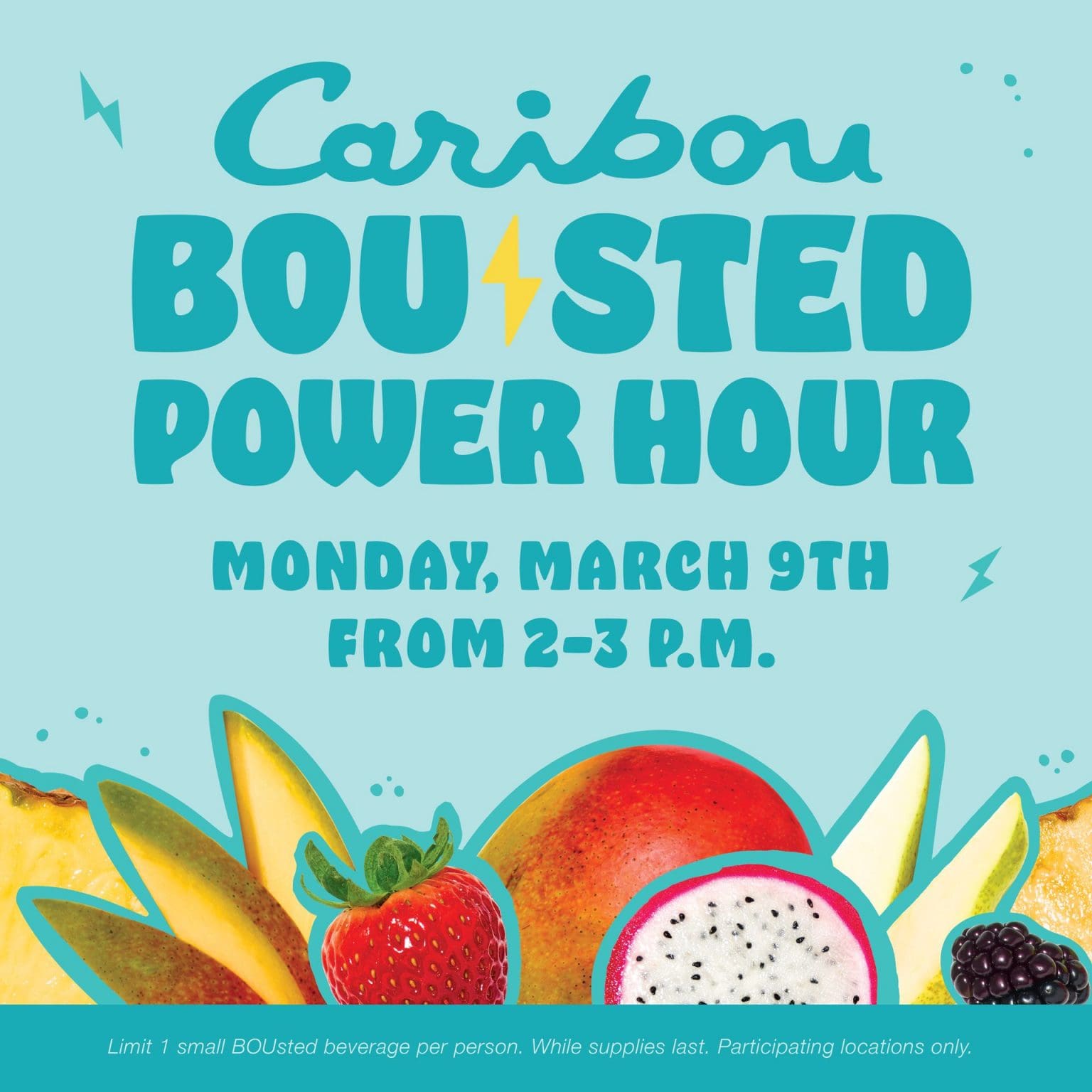 Caribou Coffee BOUsted Caffeinated Beverages Delicious Drinks