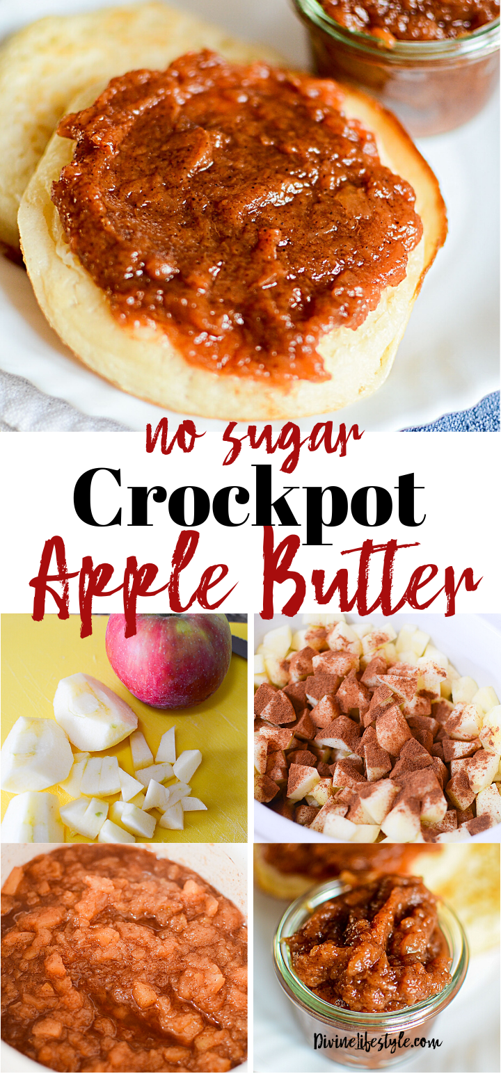 Crockpot Apple Butter No Sugar