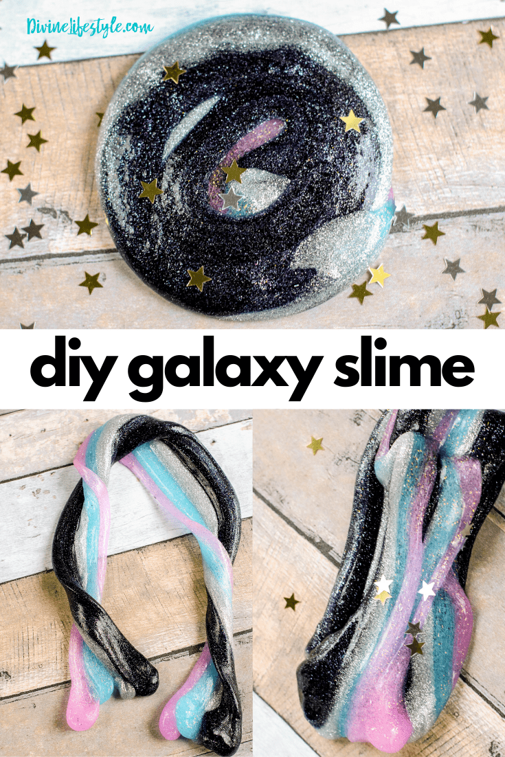 Super Easy DIY Galaxy Slime Recipe Divine Lifestyle