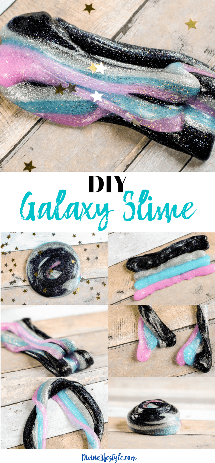 Easy DIY Galaxy Slime Recipe
