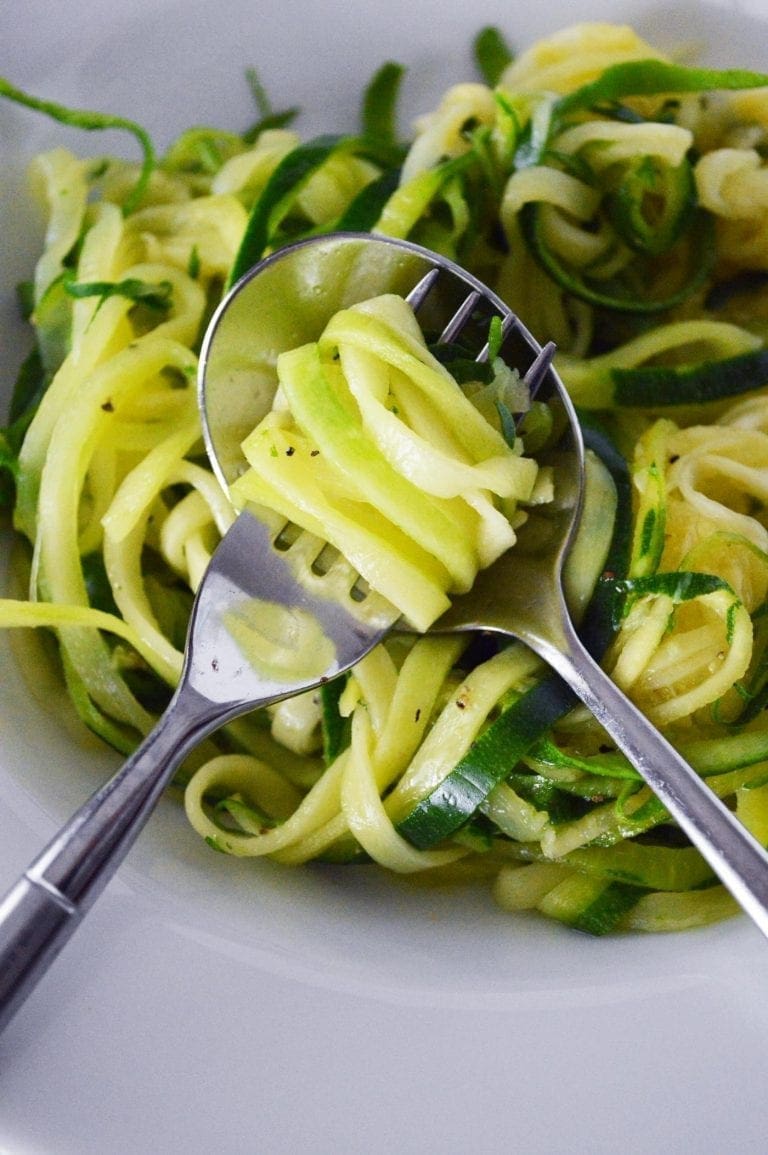 Easy Sauteed Zucchini Noodles Recipe Zoodles Divine Lifestyle