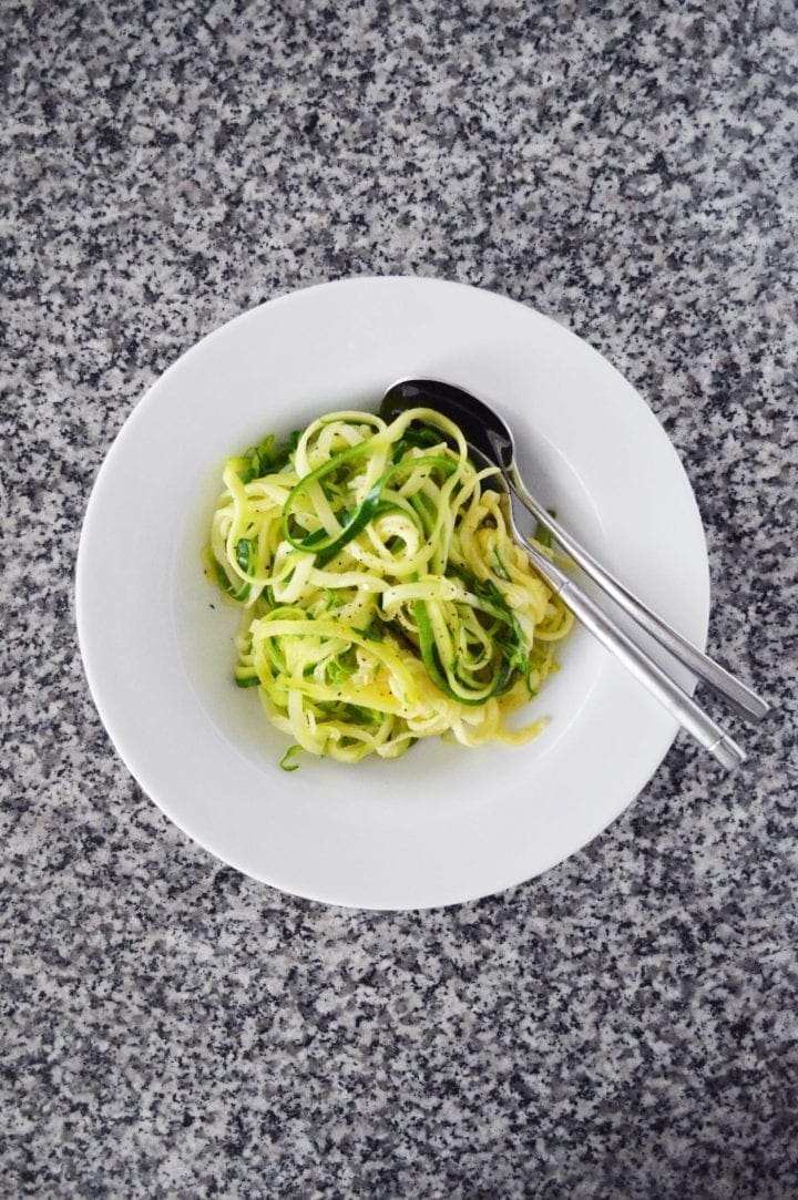 Easy Sauteed Zucchini Noodles Recipe