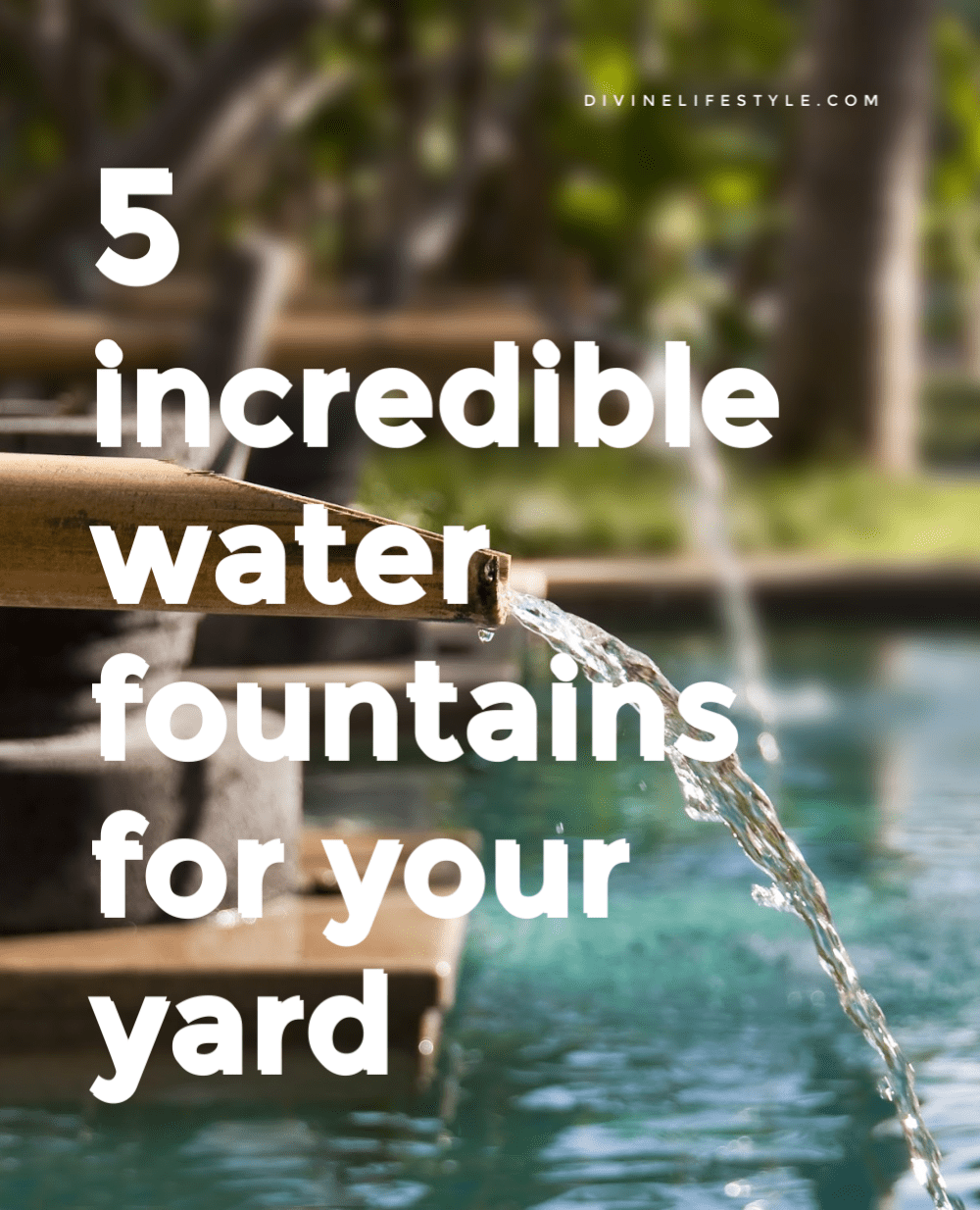 Fountain Ideas For Yard