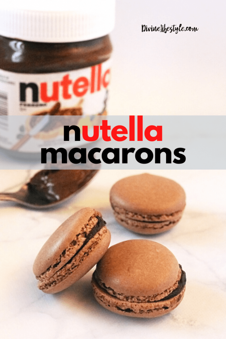 Chocolate Nutella Macarons