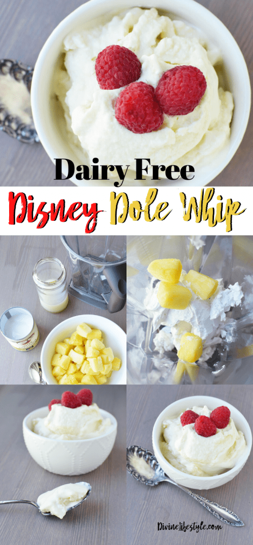 How to Make Pineapple Dole Whip Soft Serve Dairy Free