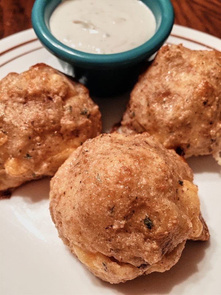 Baked Mashed Potato Balls