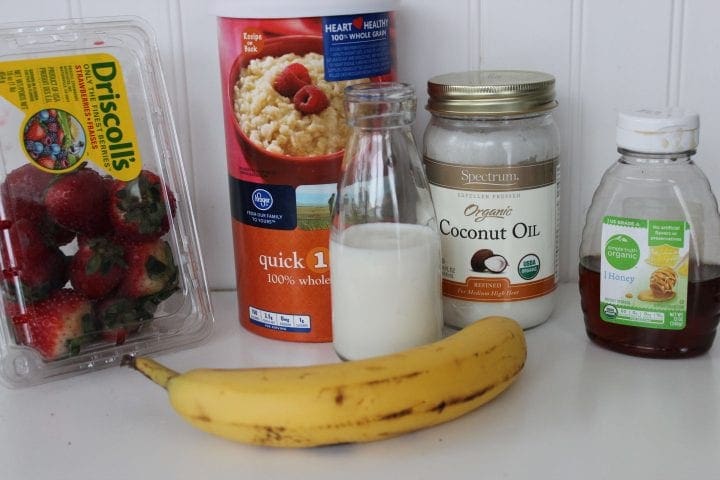 Banana Strawberry Granola Bar Recipe