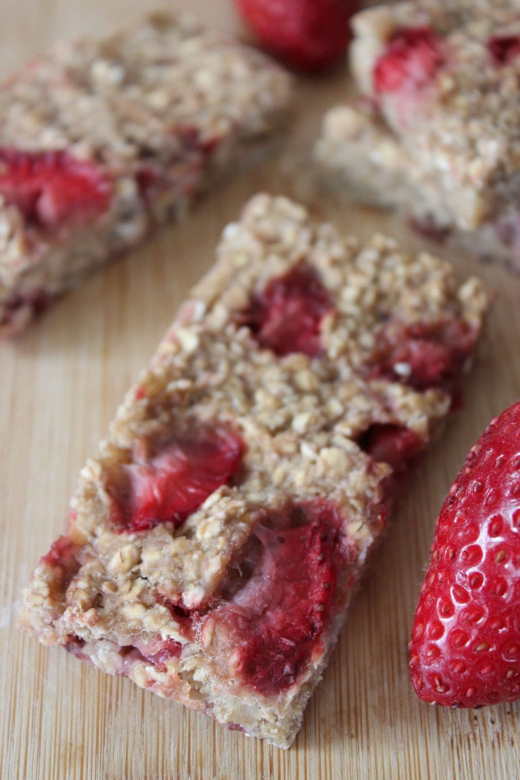 Banana Strawberry Granola Bar Recipe Breakfast Divine Lifestyle