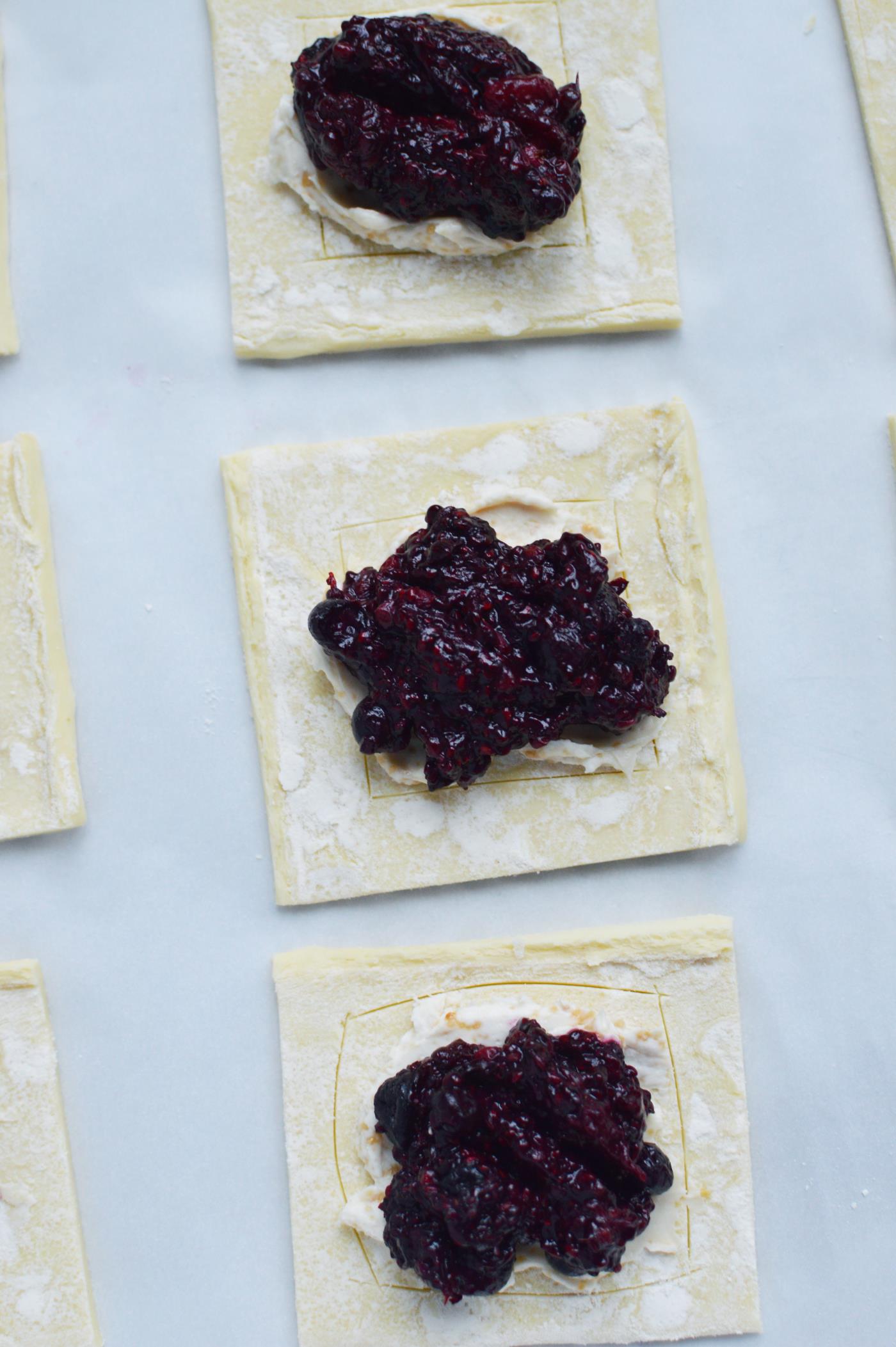 Blueberry Cream Cheese Danish Recipe Breakfast Pastry