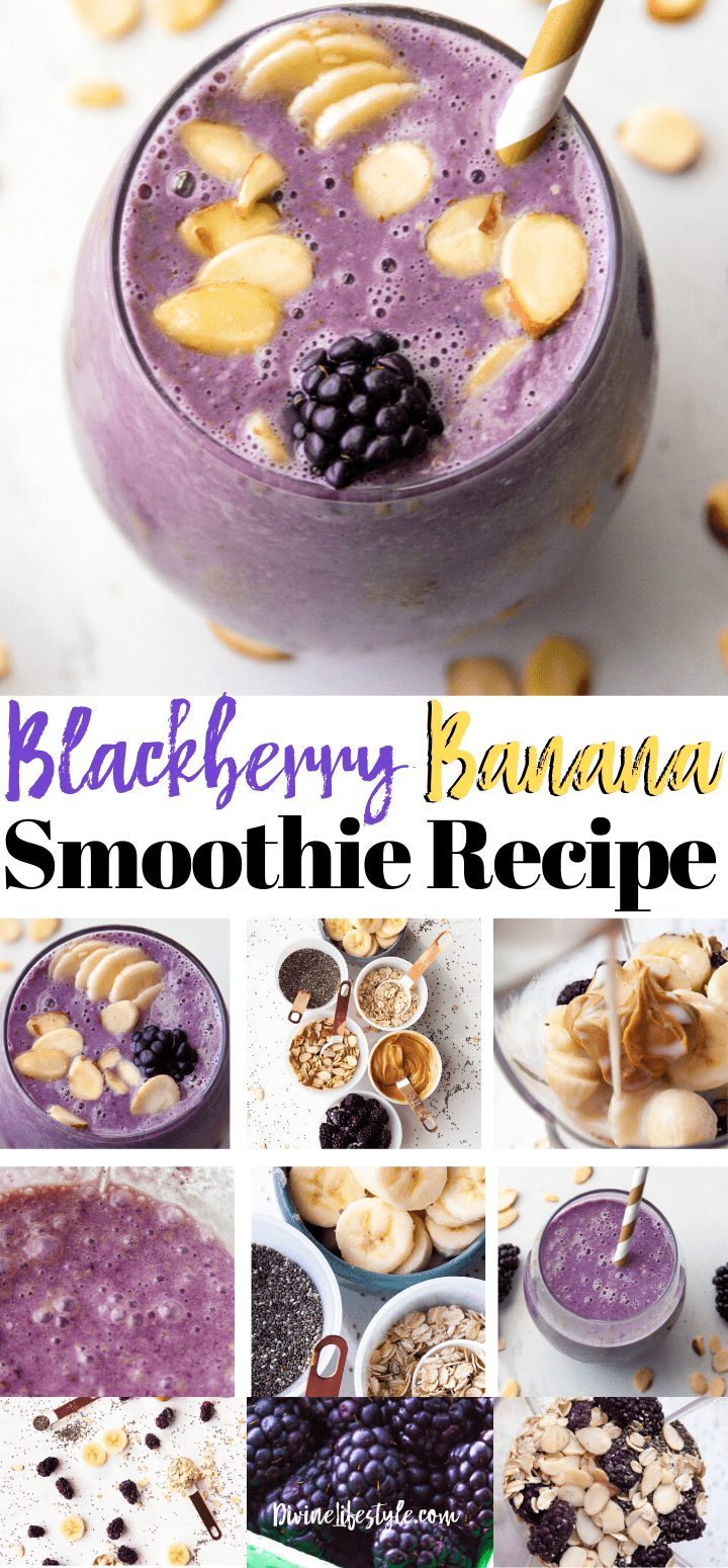 Blackberry Banana Smoothie Recipe