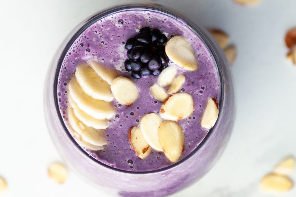 Blackberry Banana Smoothie Recipe