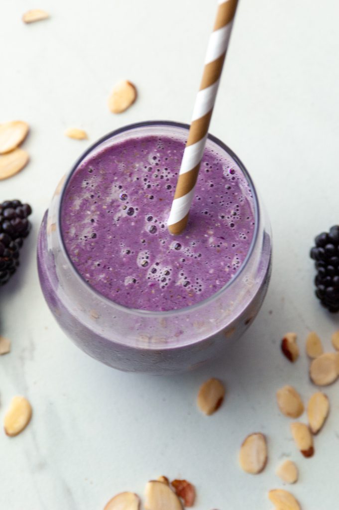 Blackberry Banana Smoothie Recipe