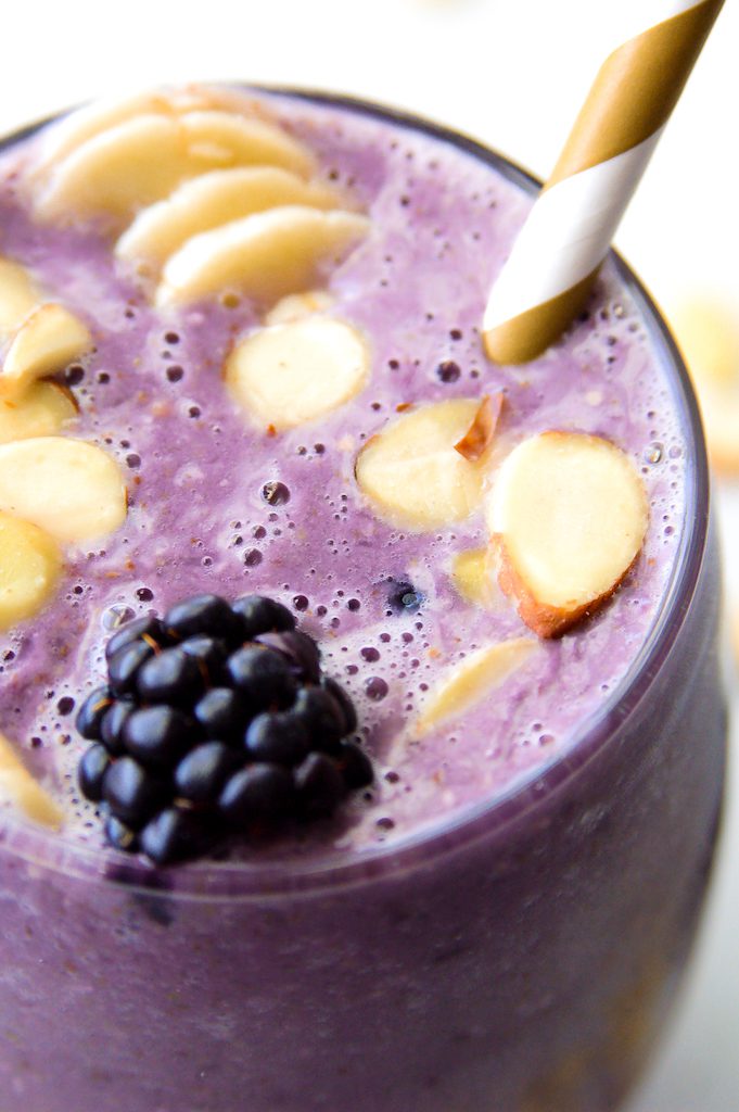 Blackberry Banana Smoothie Recipe