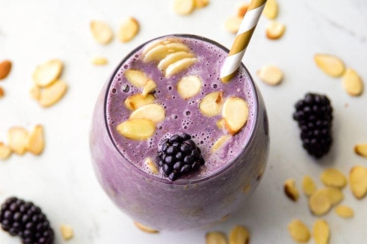 Blackberry Banana Smoothie Recipe