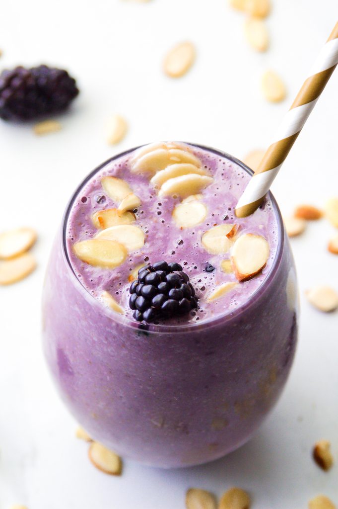 Blackberry Banana Smoothie Recipe