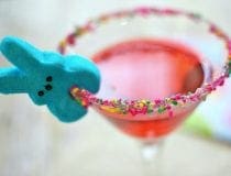 Bunny PEEPS Easter Martini