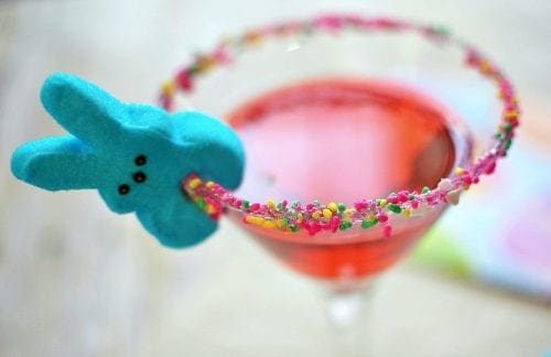 Bunny PEEPS Easter Martini