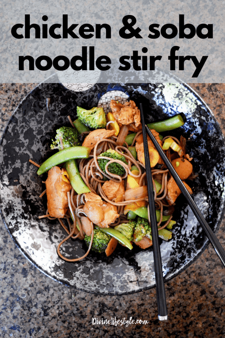 Chicken and Soba Noodle Stir Fry
