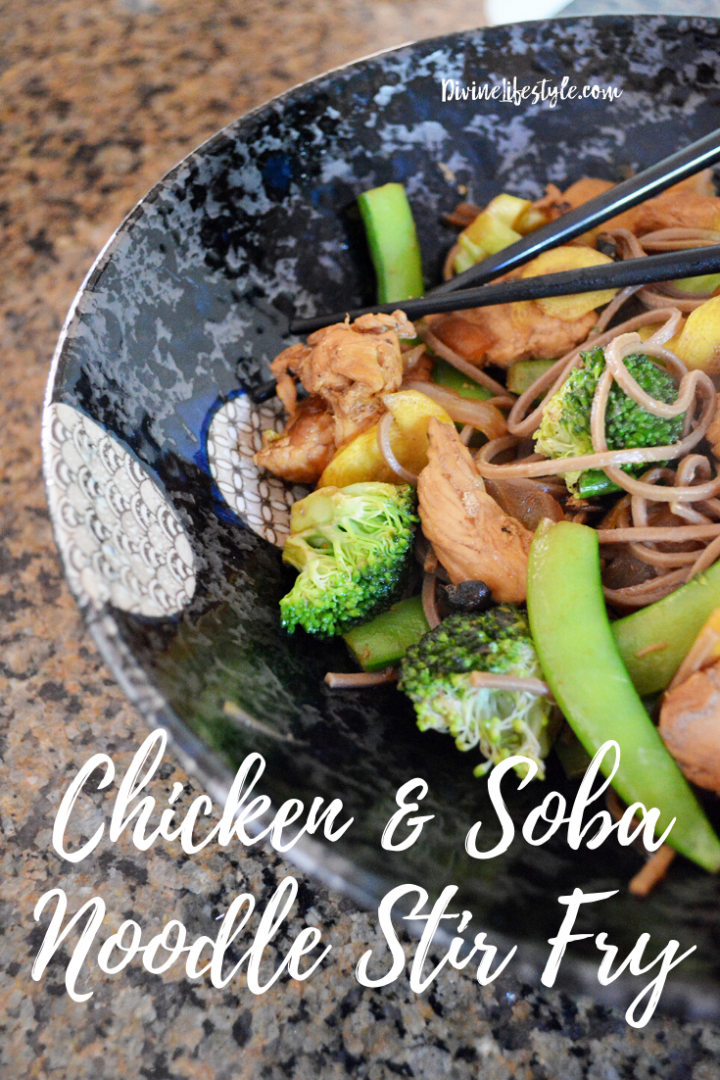 Chicken and Soba Noodle Stir Fry